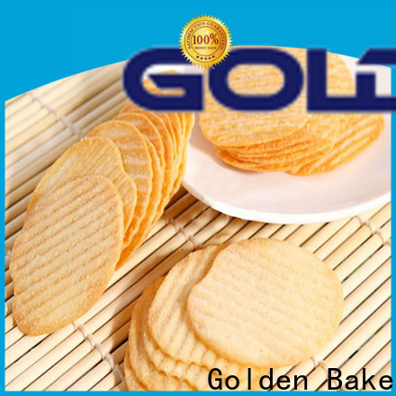 Golden Bake professional machine production biscuit supplier for w-shape potato biscuit making