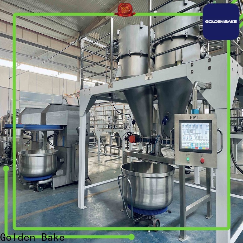Golden Bake automatic dosing system supply for food biscuit production