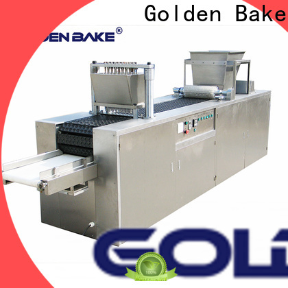 Golden Bake professional jam filler machine manufacturer for hello/hollow panda biscuit