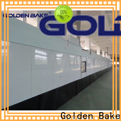 Golden Bake industrial cookie oven factory for biscuit baking