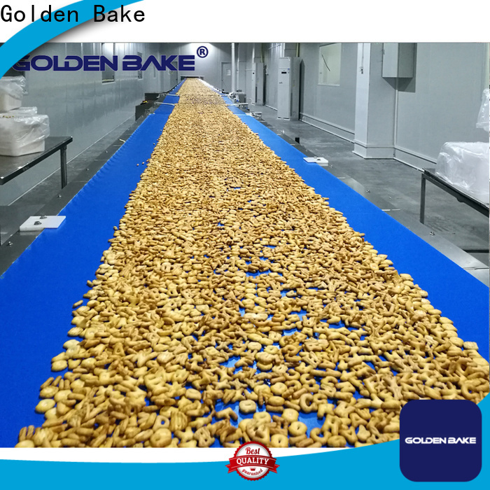 Golden Bake durable biscuit cooling conveyor company for cooling biscuit