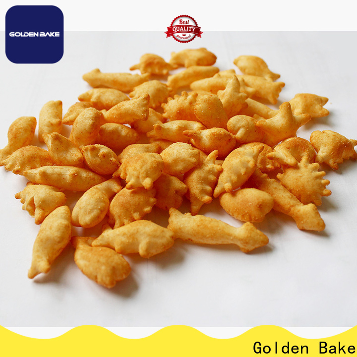 Golden Bake biscuit machine price factory for gold fish biscuit production