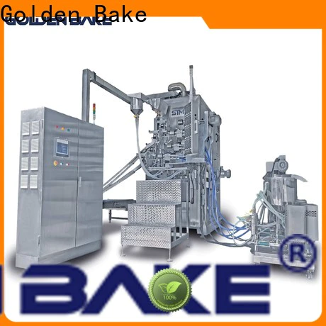 Golden Bake excellent wafer biscuit machine manufacturers for egg roll making