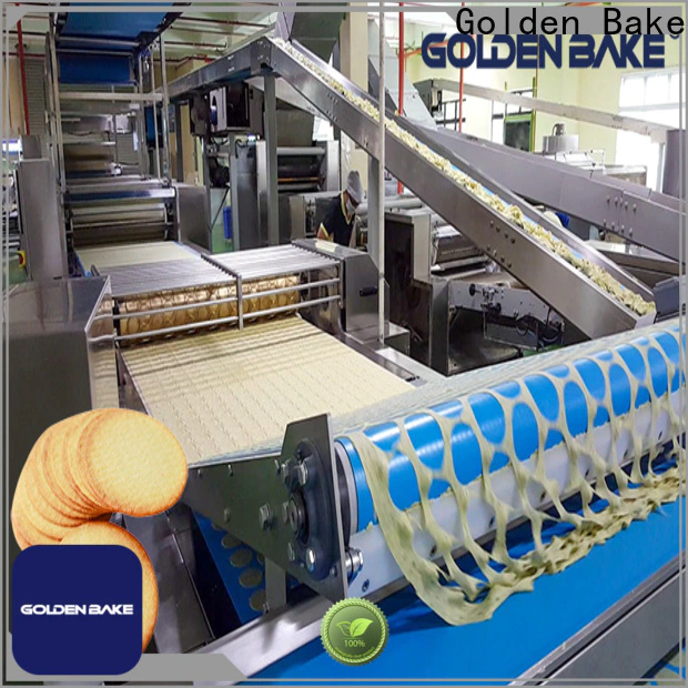 Golden Bake Golden Bake cookies making machine company for potato crisp cracker making