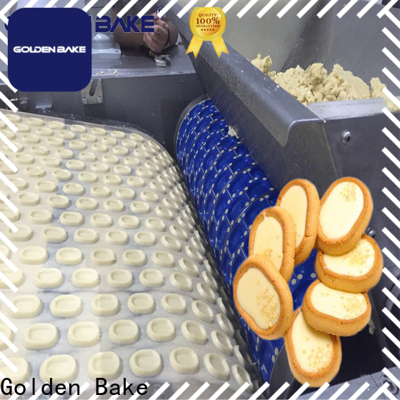 Golden Bake professional small scale biscuit manufacturing unit manufacturers for egg tart biscuit production