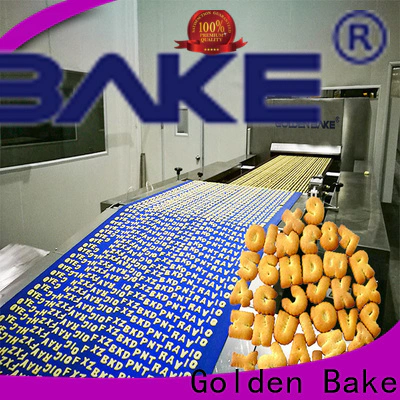 Golden Bake biscuit making machinery supply for letter biscuit production