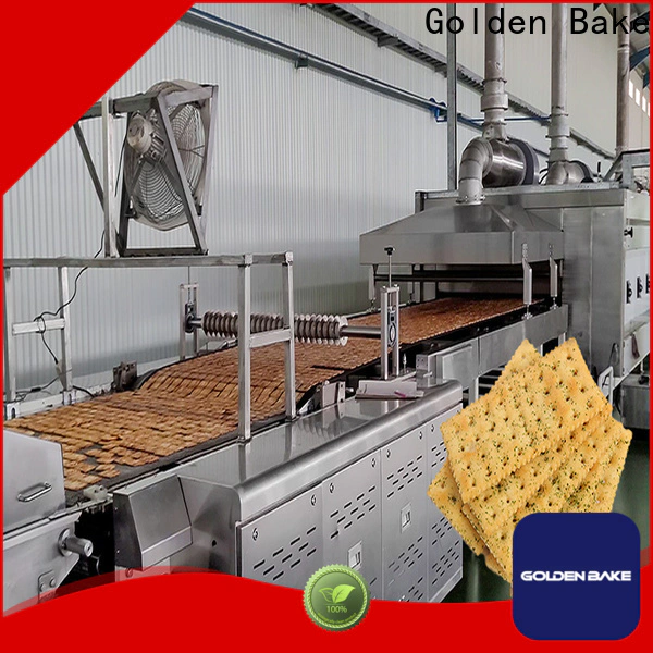 Golden Bake biscuit making machine suppliers company for soda biscuit production