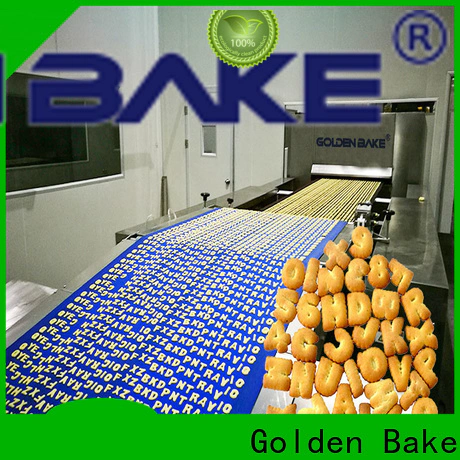 Golden Bake biscuit processing machinery manufacturers for letter biscuit making