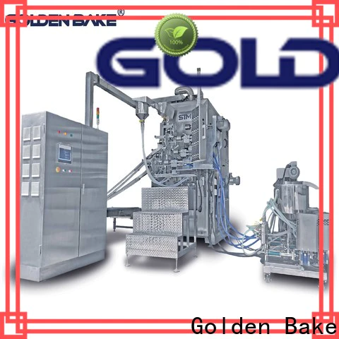 Golden Bake professional egg roll wrapping machine vendor for wafer stick production