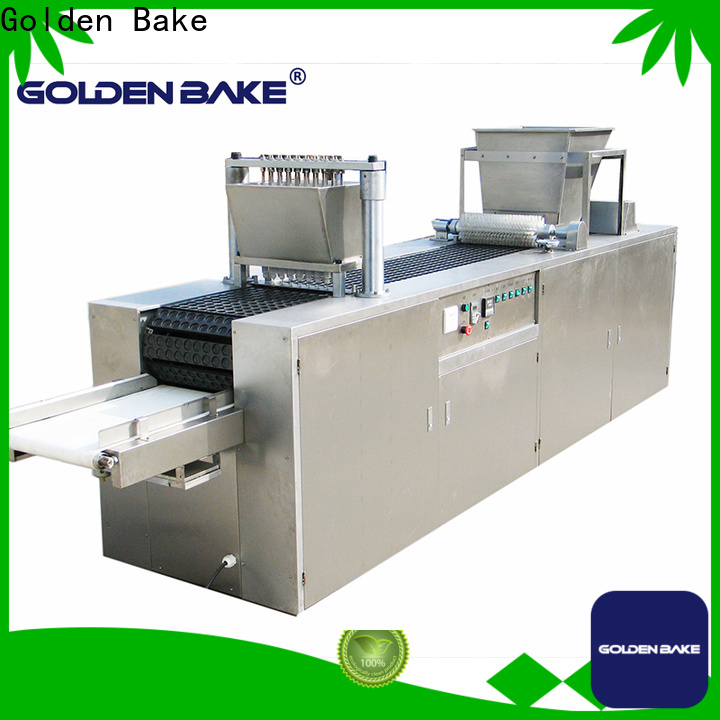 Golden Bake new sandwich biscuit machine manufacturer for hello/hollow panda biscuit