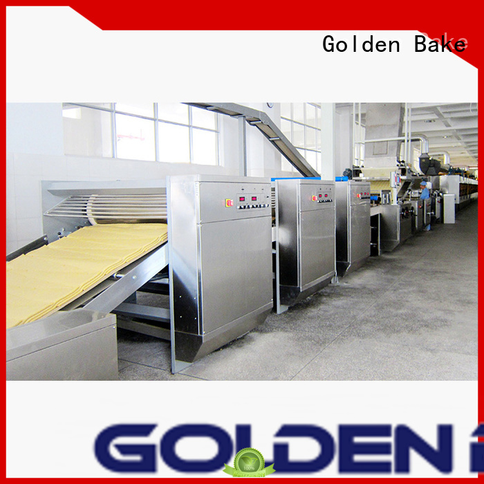 Golden Bake biscuit making machine suppliers manufacturer for biscuit material forming