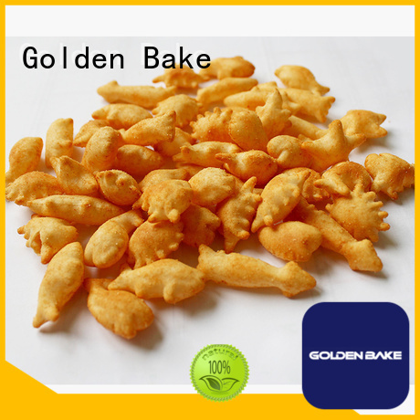 Golden Bake top quality biscuit plant supplier for puffed food making