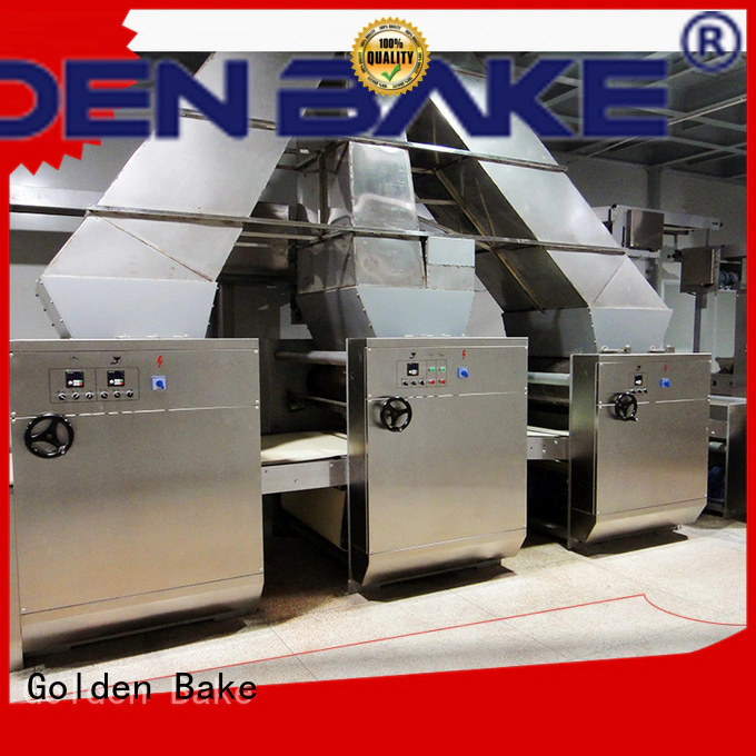 Golden Bake dough sheeter factory for biscuit material forming
