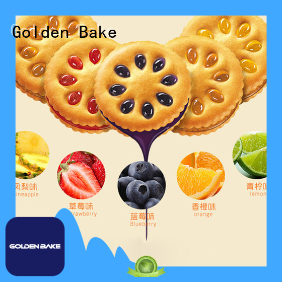 Golden Bake excellent cream biscuit sandwiching machine solution for sanwich biscuit production