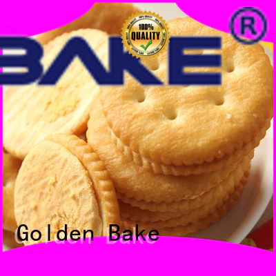 Golden Bake industrial biscuit making machine factory for ritz biscuit making