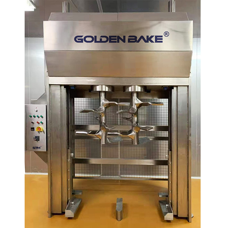 Golden Bake industrial spiral mixer for sponge and dough process for mixing biscuit material-1
