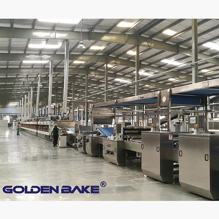 Golden Bake excellent cookies making machine price in india factory for biscuit material forming-1