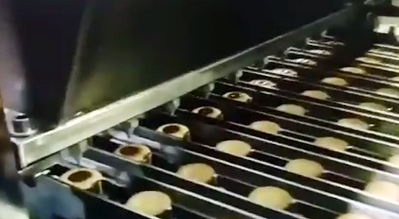 Automatic Egg tart Making Machine Production Line Soft biscuit Making ...