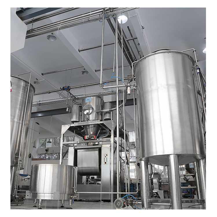 Silo system for biscuit production line automatic dosing system