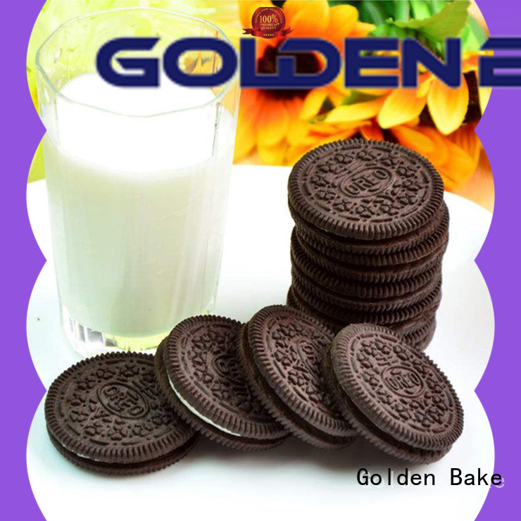 Golden Bake excellent cookie making machine manufacturers solution for oreo biscuit making