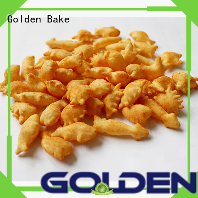 Golden Bake top bakery cookie machine manufacturer for puffed food making