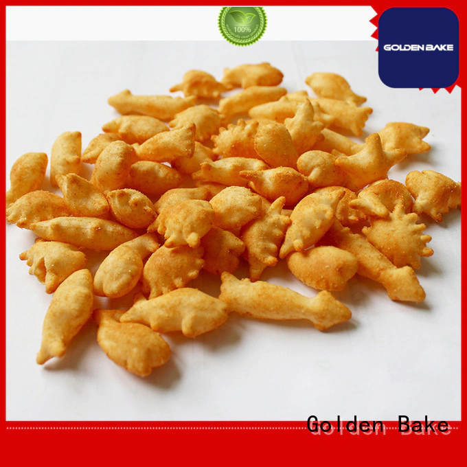 Golden Bake professional biscuit plant solution for gold fish biscuit production