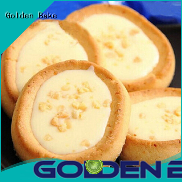 Golden Bake professional biscuit manufacturing machine supplier for egg tart biscuit production