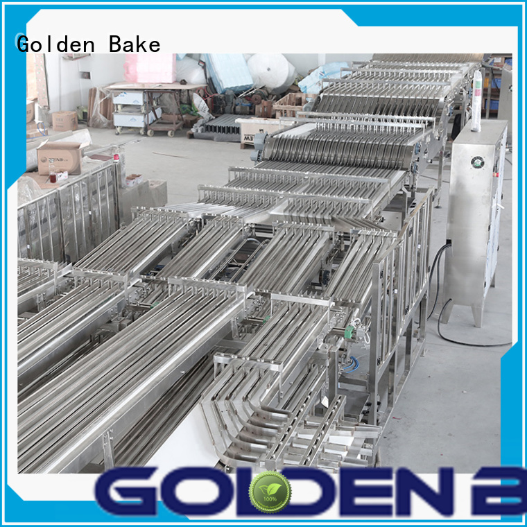 Golden Bake professional automatic cookie machine manufacturer for biscuit post baking