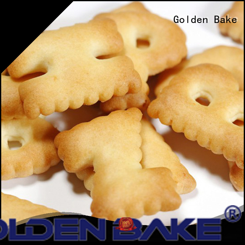 Golden Bake biscuit manufacturing equipment supplier for letter biscuit production