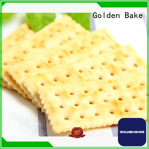 Golden Bake biscuit making machine manufacturer for soda biscuit production