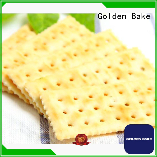 Golden Bake durable biscuit making machine manufacturer for soda biscuit production