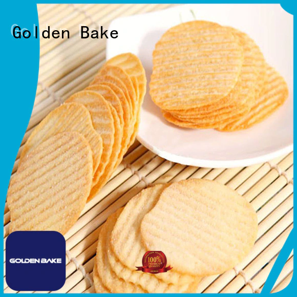 Golden Bake automatic cookies making machine solution for wavy potato crisps chips making