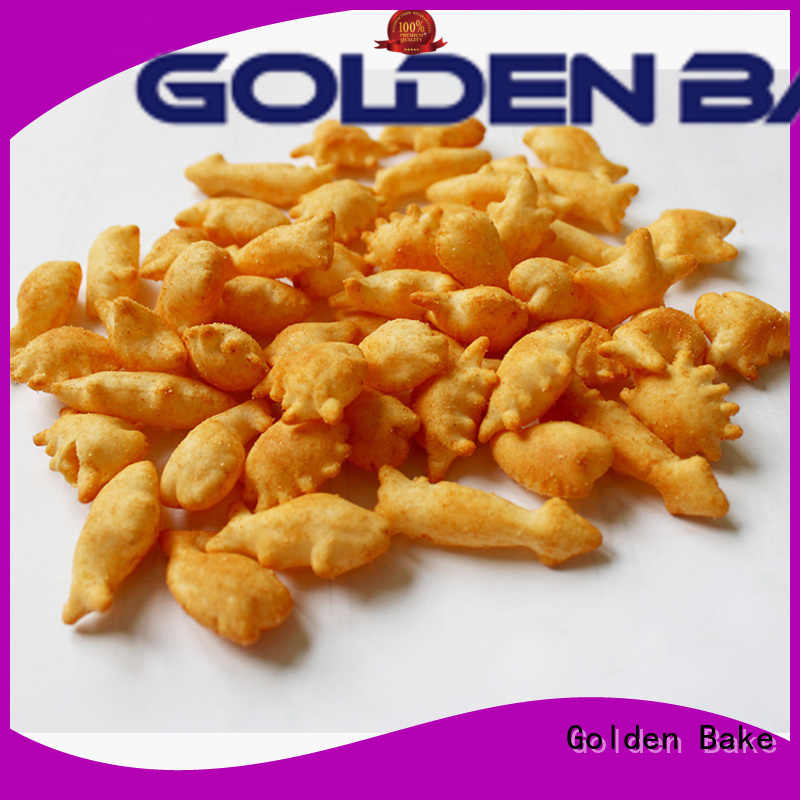 Golden Bake excellent biscuit manufacturing plant suppliers company for puffed food making