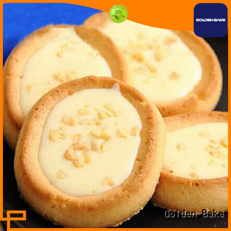 Golden Bake top quality biscuit manufacturing machine solution for egg tart biscuit production