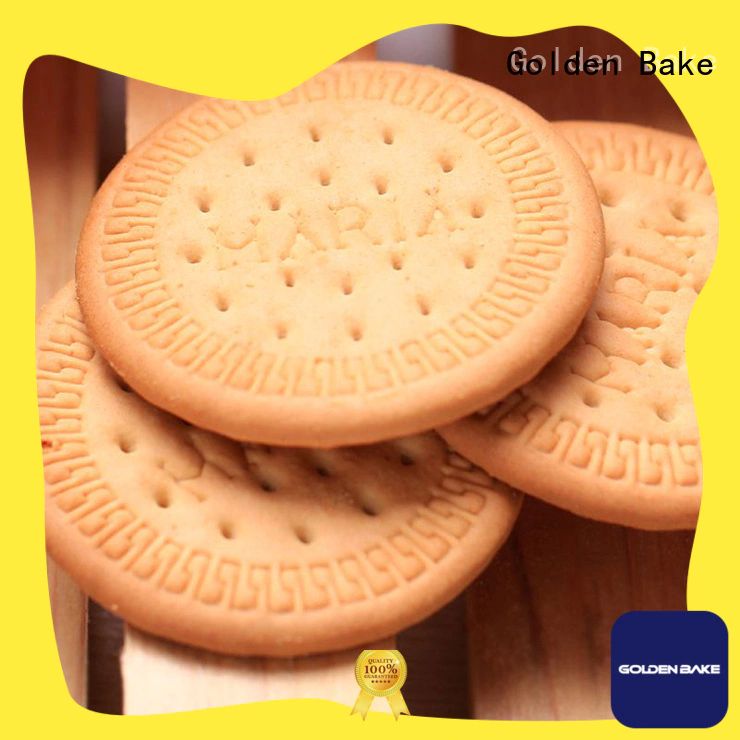 Golden Bake biscuit making machine manufacturer company for marie biscuit making