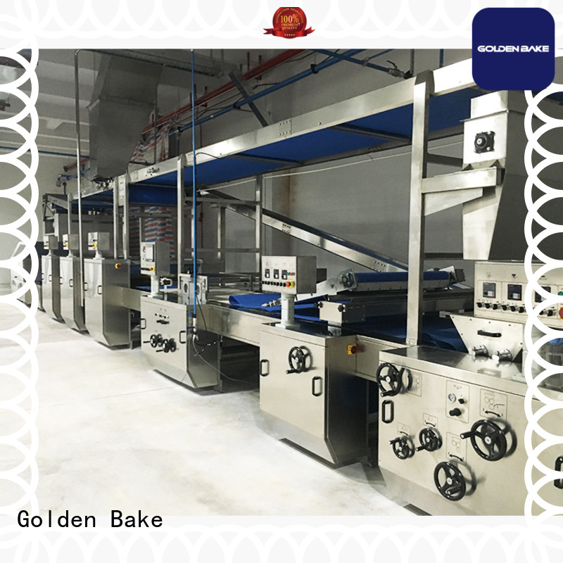 Golden Bake best biscuit manufacturing machine supplier for biscuit material forming