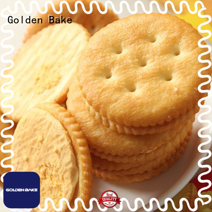 Golden Bake best industrial biscuit making machine manufacturer for ritz biscuit production