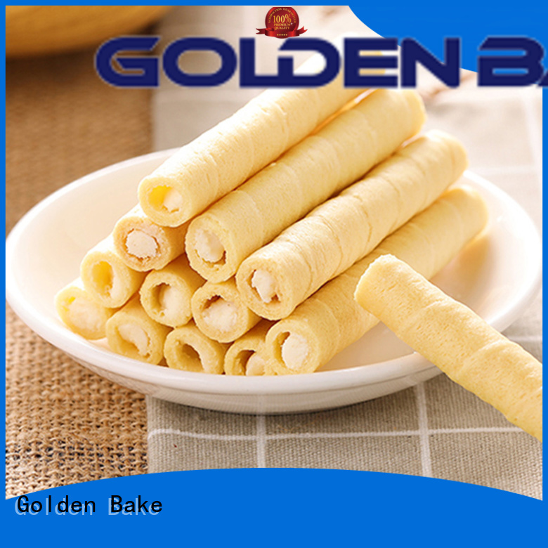 Golden Bake professional wafer stick machine solution for wafer stick production