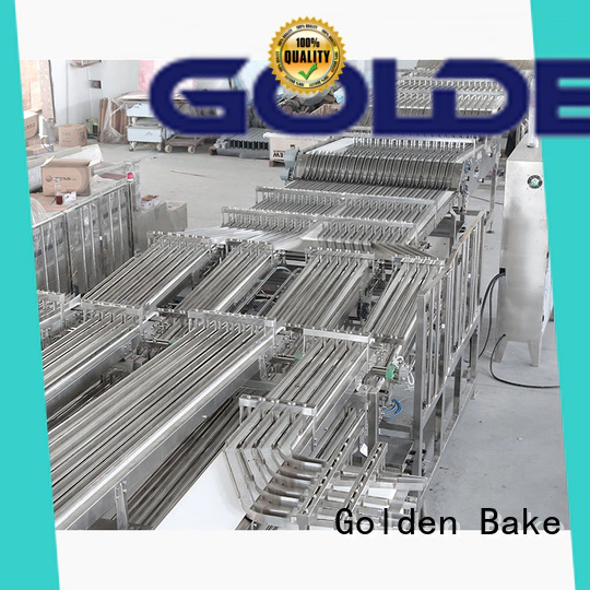 Golden Bake conveyor system factory for biscuit post baking