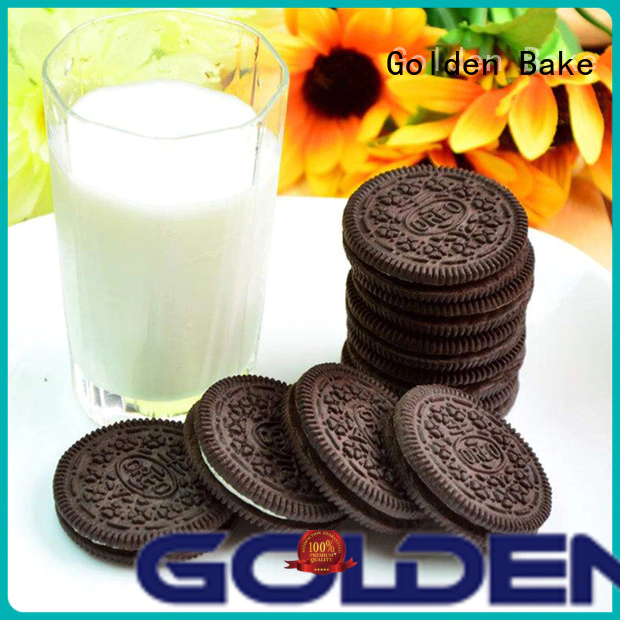 Golden Bake top quality cookie making machine manufacturers factory for cream filling biscuit making