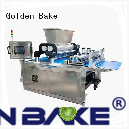 Solução de máquina de cortador de massa de bake dourado para formar a massa