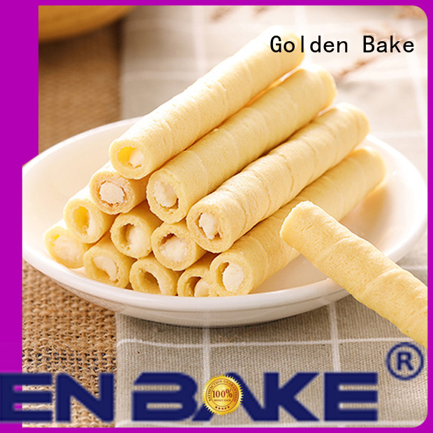 Golden Bake good quality wafer roll machine solution for wafer stick making
