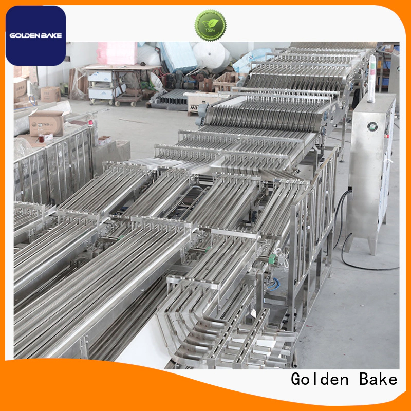 Golden Bake automation system supplier for biscuit post baking