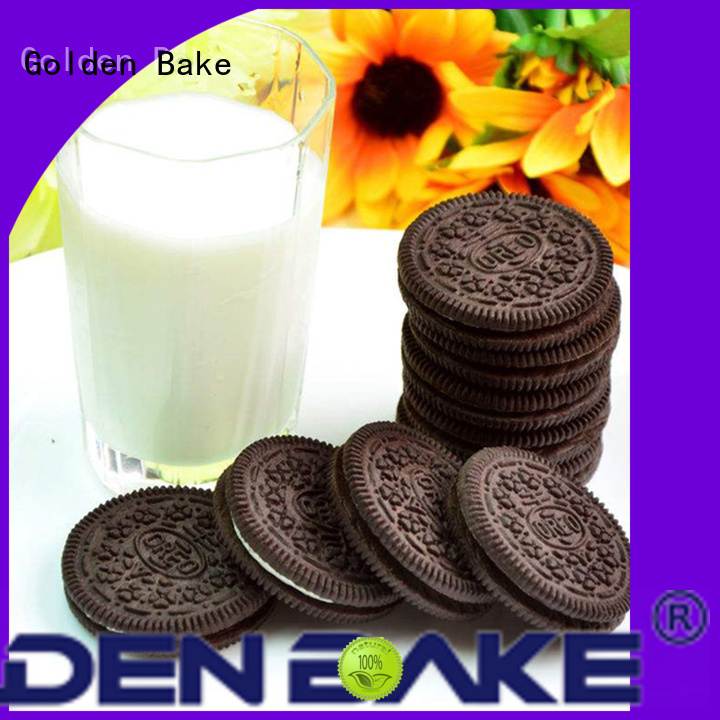 Golden Bake professional cookie making machine manufacturers factory for oreo biscuit making