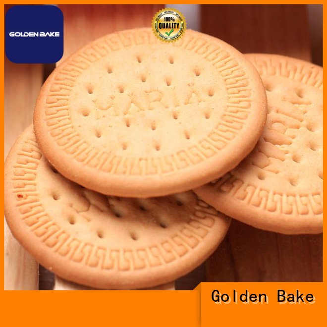 Fábrica de máquina de fábrica de biscoito de cozimento dourado para Marie Biscuit Fazendo