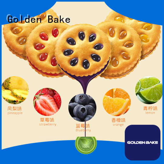 Golden Bake sandwich cookie machine manufacturer for sanwich biscuit making