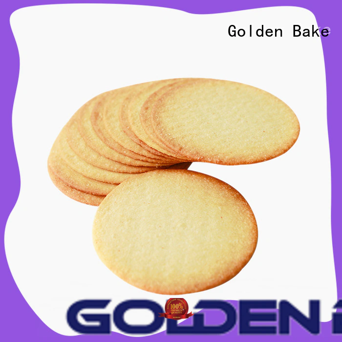 Golden Bake professional cracker machine supplier for potato crisp cracker making