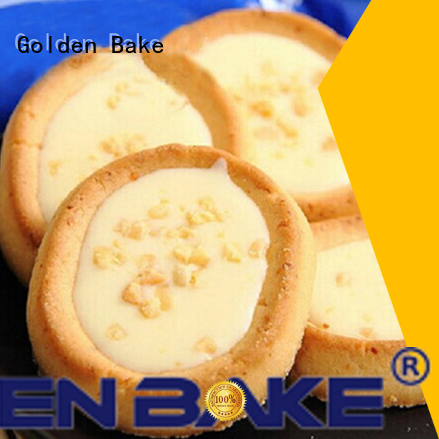 Golden Bake biscuit manufacturing machine supplier for egg tart biscuit making