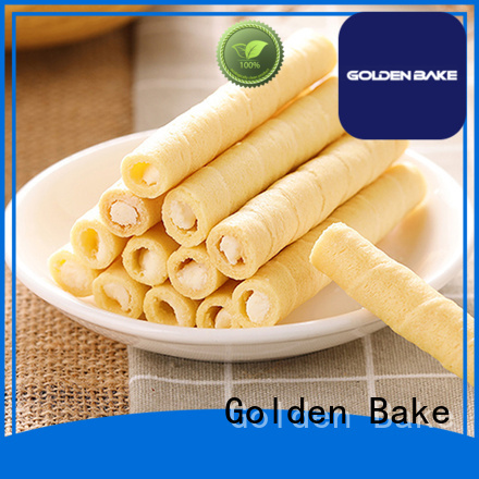 Golden Bake wafer roll machine company for egg roll production