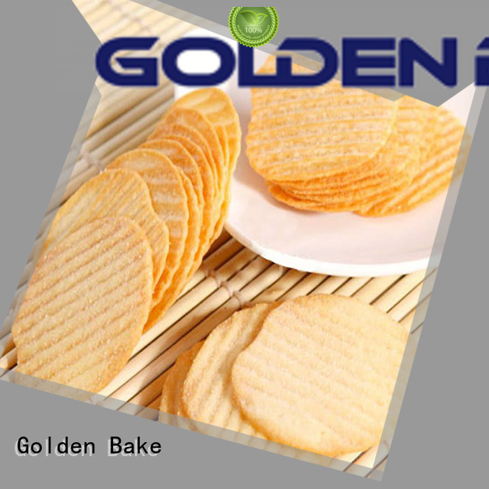 Golden Bake automatic cookies making machine supplier for w-shape potato biscuit making